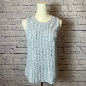 Old Navy Women's M Light Blue Sleeveless Knit Sweater | Casual Minimal